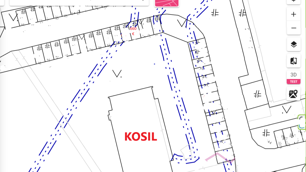Bezstarostné parkovanie - na prenájom  parkovacie státie pri Spoločenskom pavilóne
