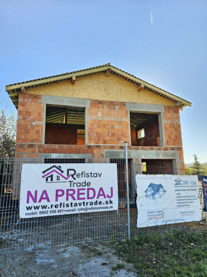 Novostavba rodinného domu - Myslava